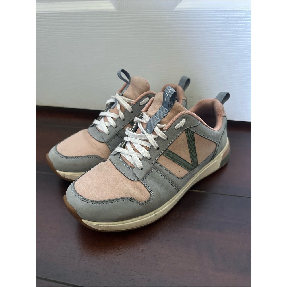 Size 8 Vionic Women's Rechelle Comfort‎ Walking Sneakers Pink Gray - Picture 5 of 9